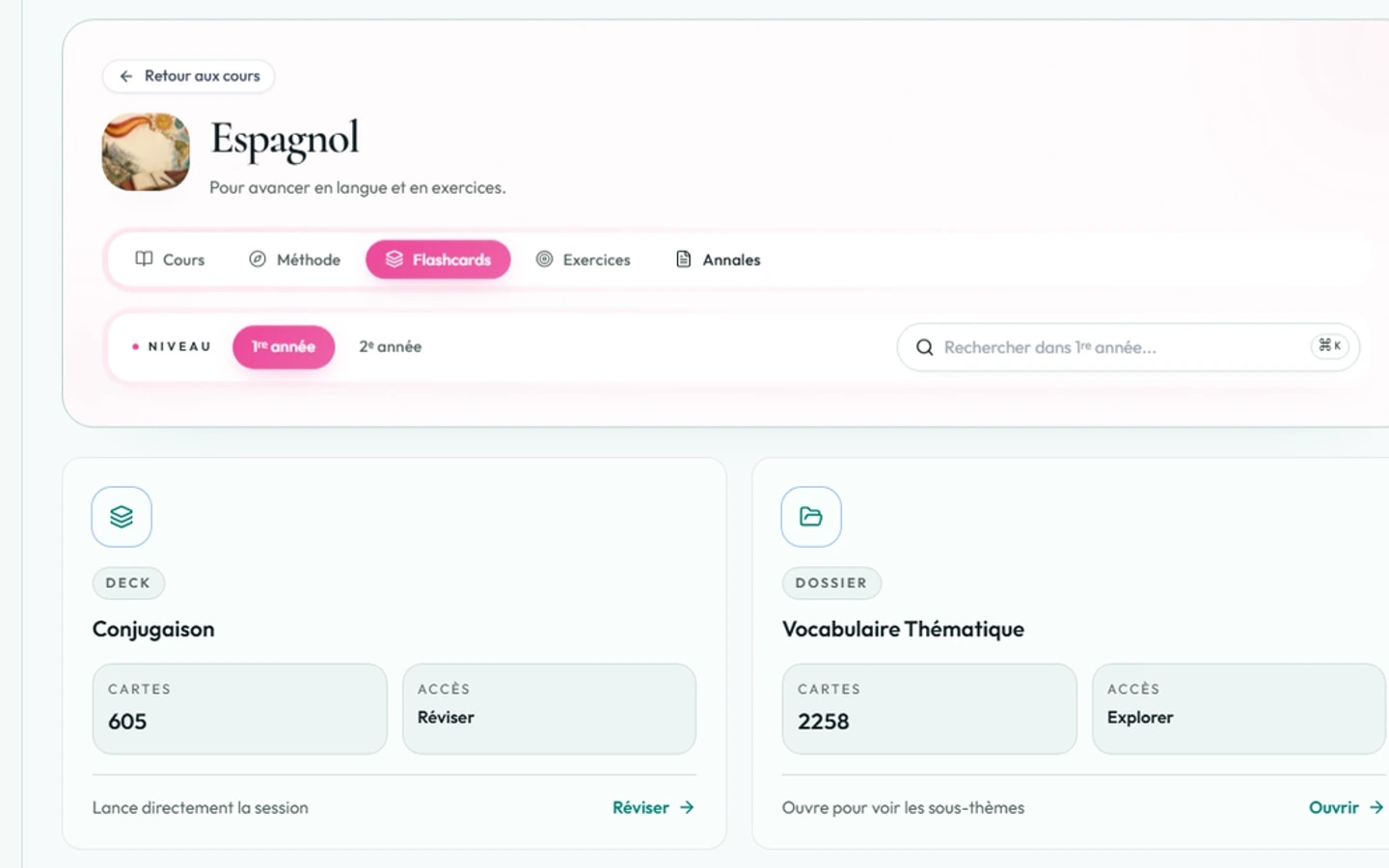 Parcours langues - Espagnol